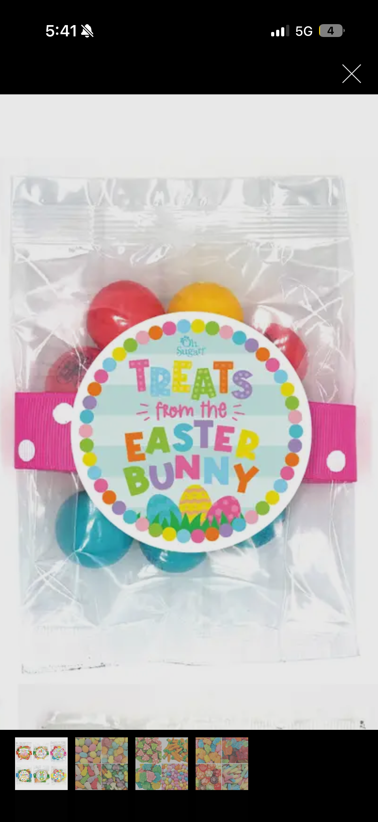 Easter Treat Bag, Small