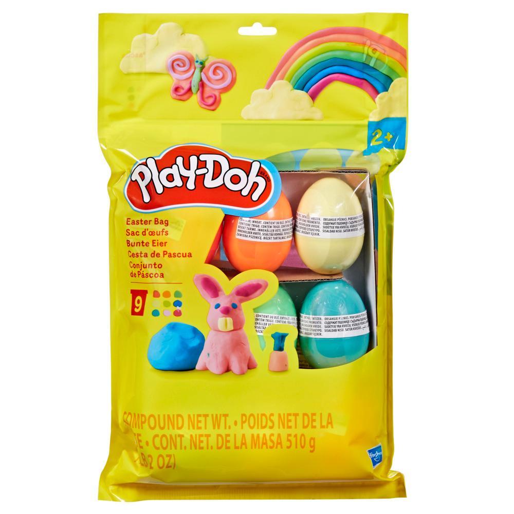 Play-Doh Easter Bag, 9 Eggs for Party Favors & Kids Arts and Crafts