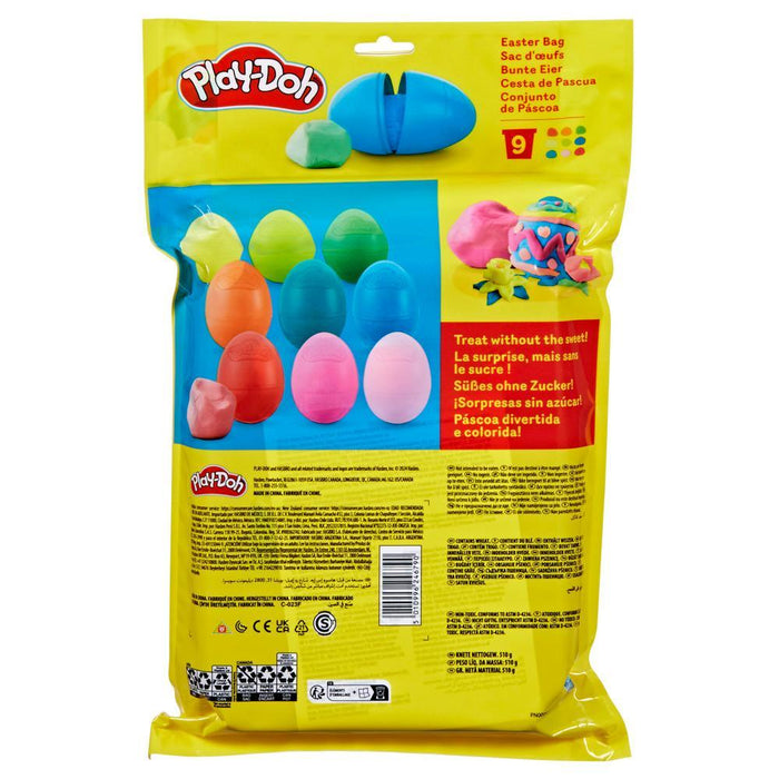 Play-Doh Easter Bag, 9 Eggs for Party Favors & Kids Arts and Crafts