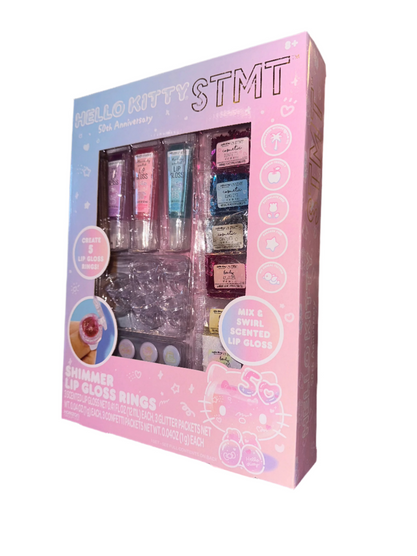 Hello Kitty Shimmer Lip Gloss Rings