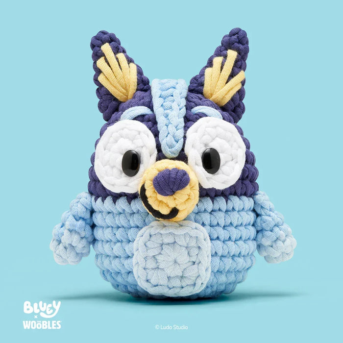 The Woobles Bluey Beginner Crochet Craft Kit