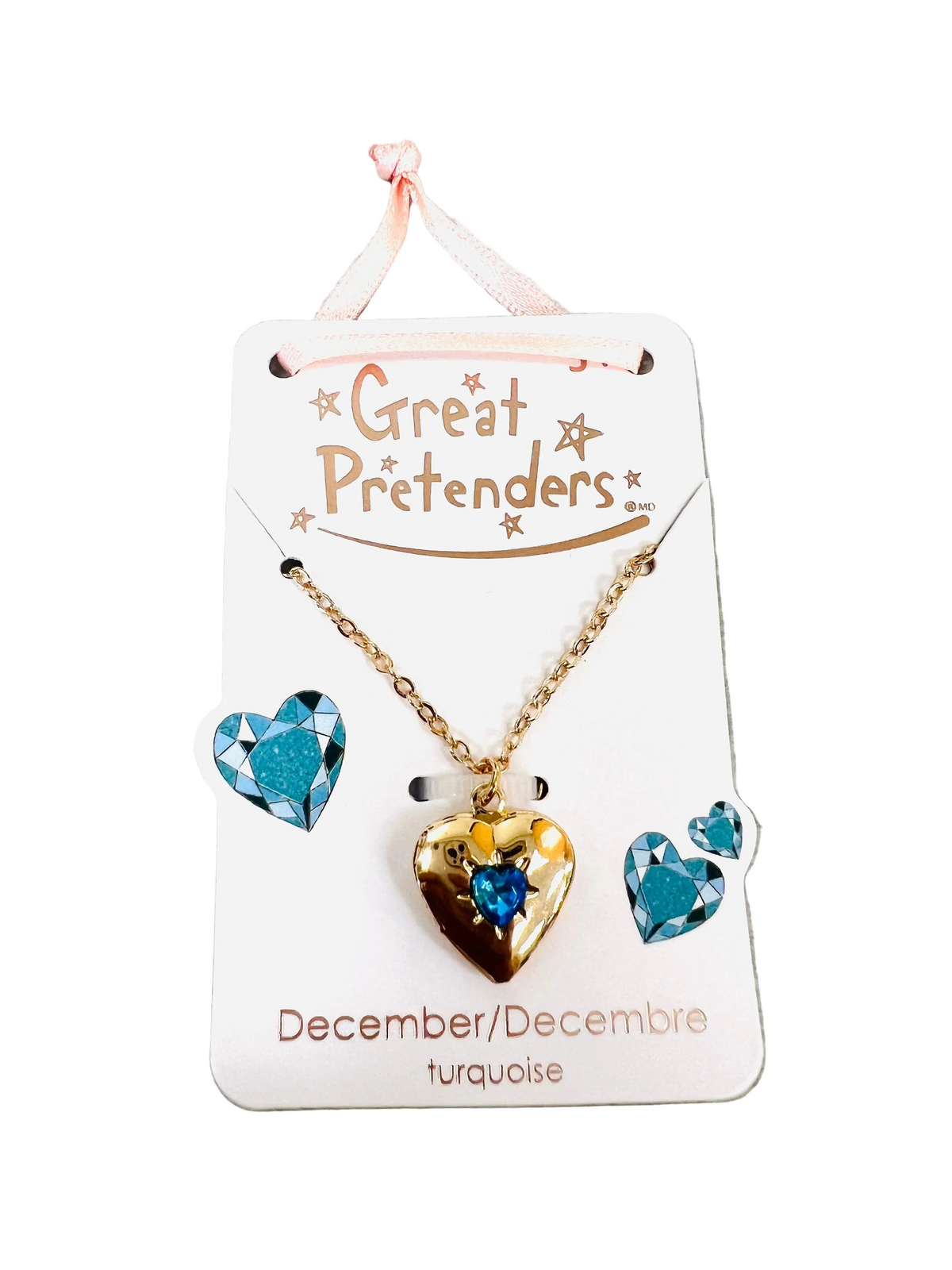 Birthstone Heart Locket Necklace