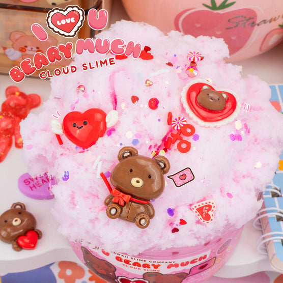 I Love You Beary Much Cloud Kawaii Slime Company