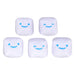 Jet-Puffed Marshmallows Decorative Packaging Plush Pillow with Removable Marshmallows
