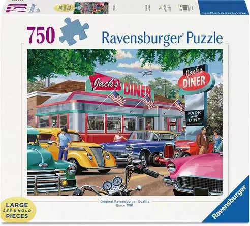 Jigsaw Puzzle Meet you at Jack's - 750 Pieces Puzzle