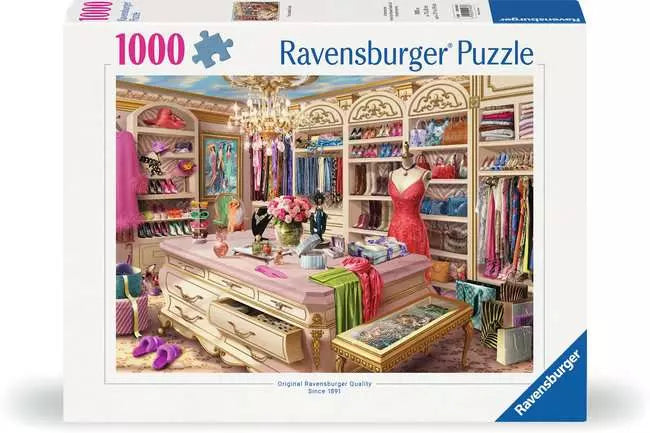 Ravensburger The Coveted Closet 1000 Piece Jigsaw Puzzle