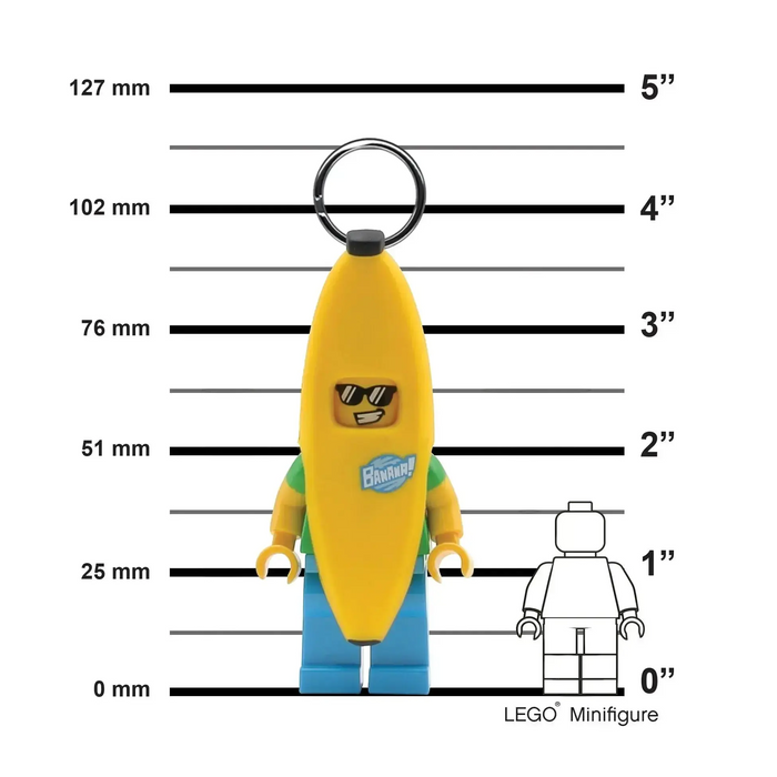 LEGO Banana Guy Keychain Light KE118H