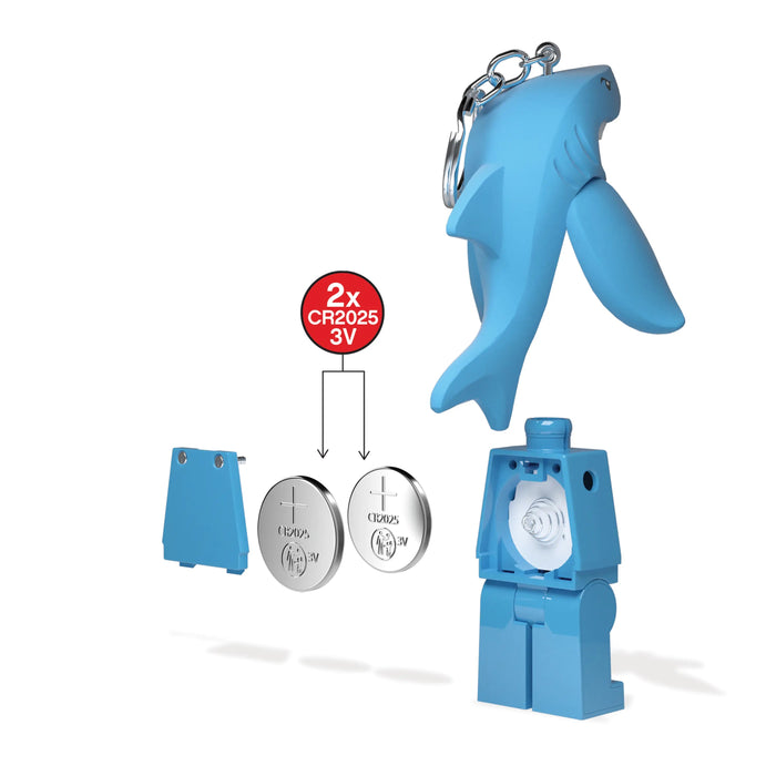LEGO Shark Suit Guy Keychain Light KE155H