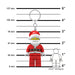 LEGO Santa Keychain Light KE189H