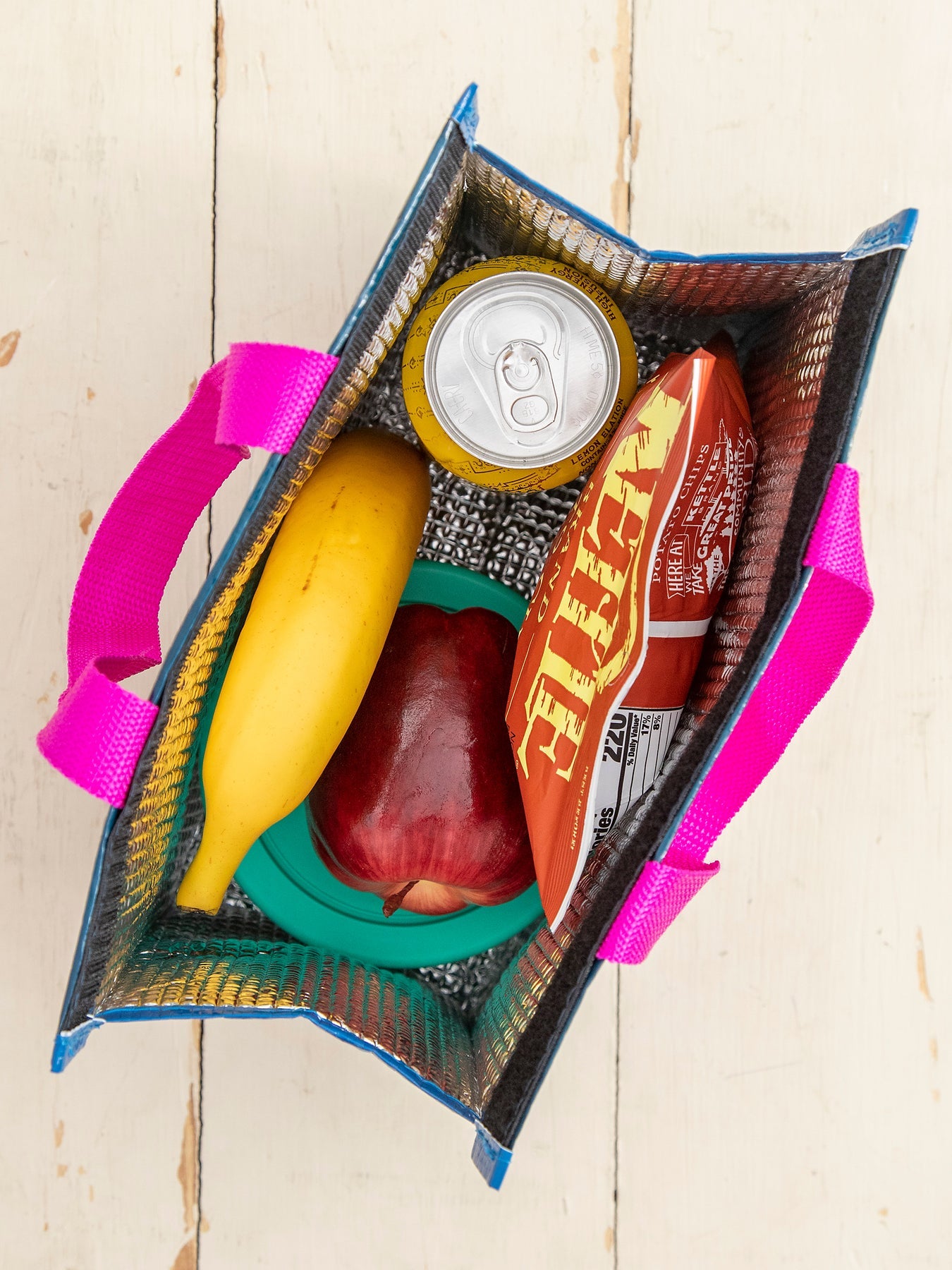 Navy Folk Insulated Lunch Bag