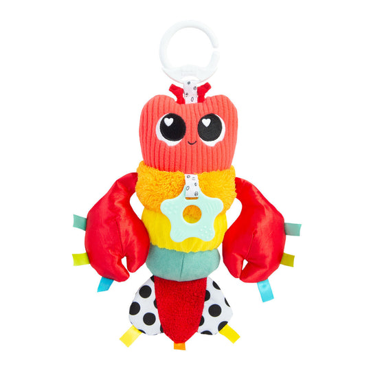 Liam the Lobster Clip & Go Infant Toy