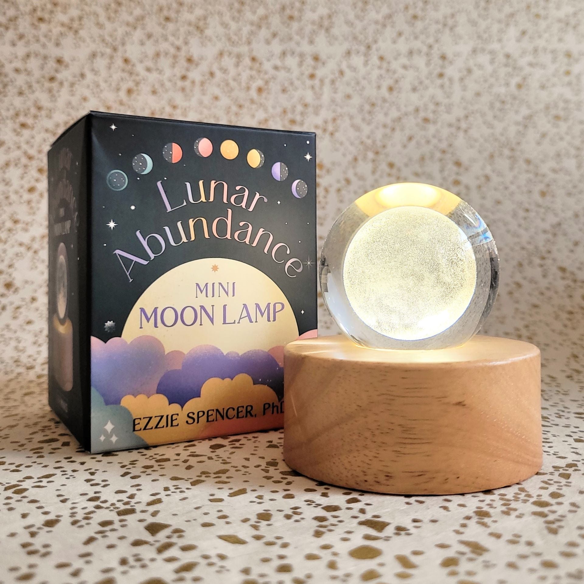 Lunar Abundance Mini Moon Lamp