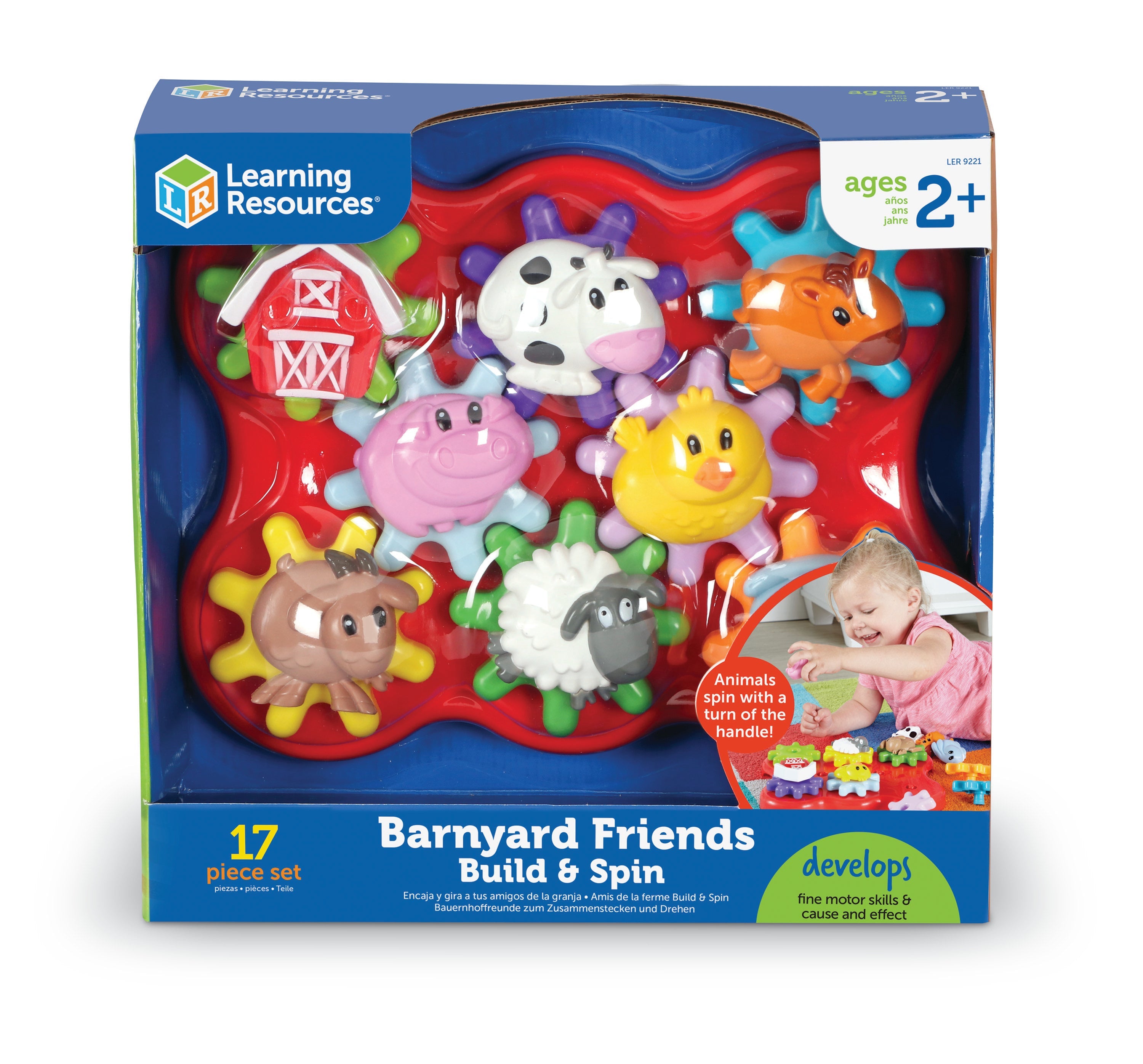 Barnyard Friends Build & Spin