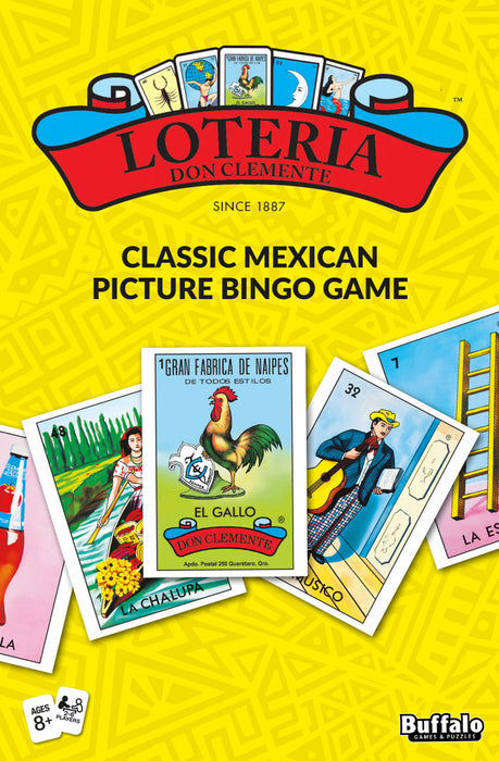 Buffalo Games Loteria Mexican Bingo Board Game