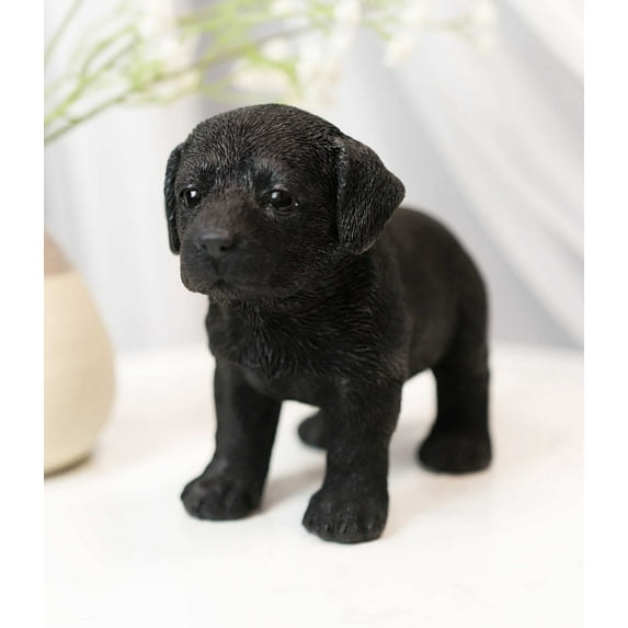 Schleich Black Labrador Retriever Puppy Figurine