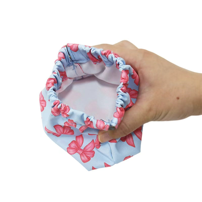 Mavi Bandz Blue Floral Pinch Pouch 2533