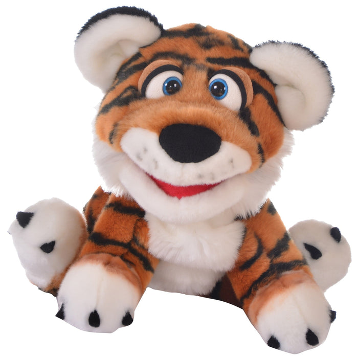 Living Puppets: Tiger "Rollo"  - 14" Plush Hand Puppet