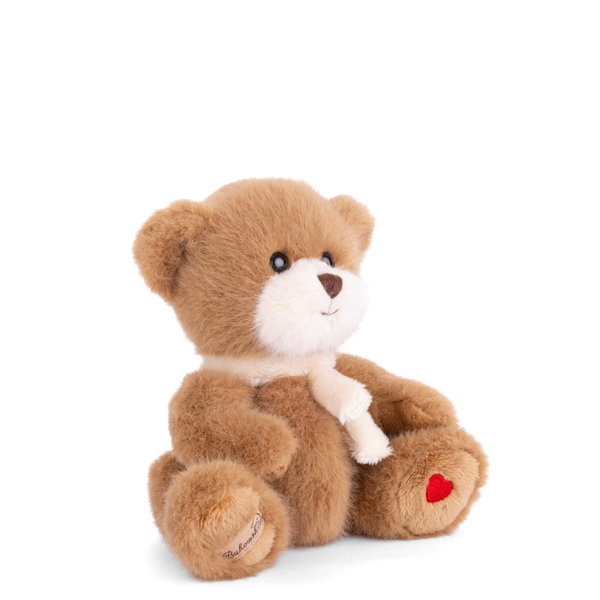 Lovely Little Bukowski Small Plush Teddy Bear with Scarf and Heart