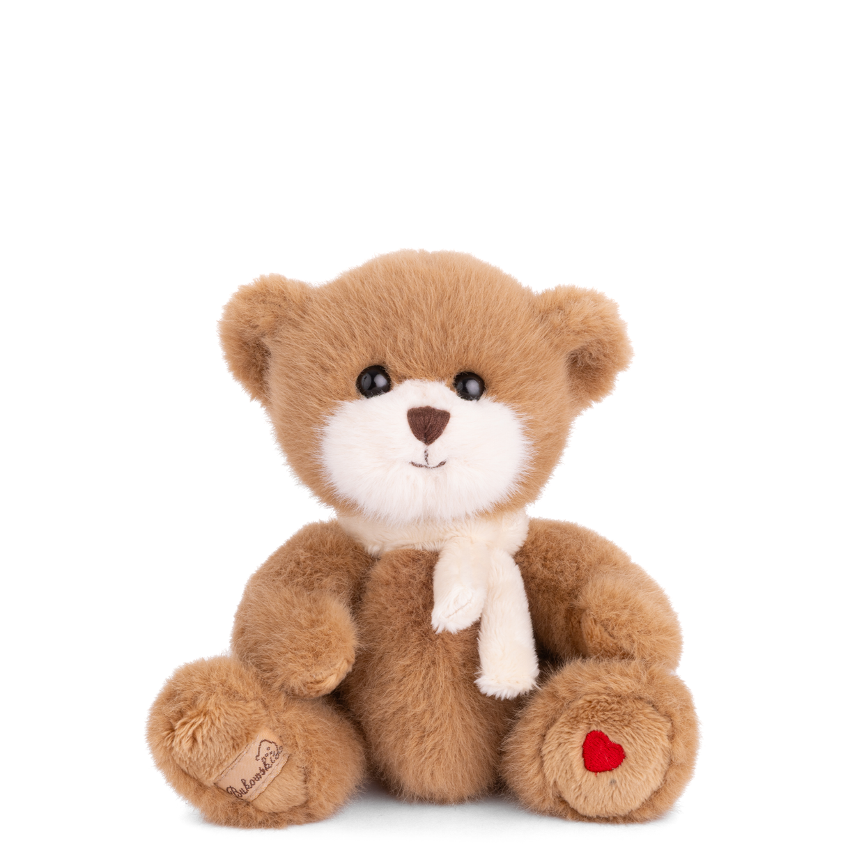 Lovely Little Bukowski Small Plush Teddy Bear with Scarf and Heart