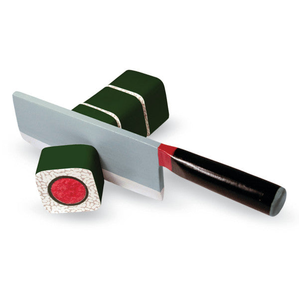 Melissa & Doug Sushi Slicing Playset 24-Piece Wooden Toy