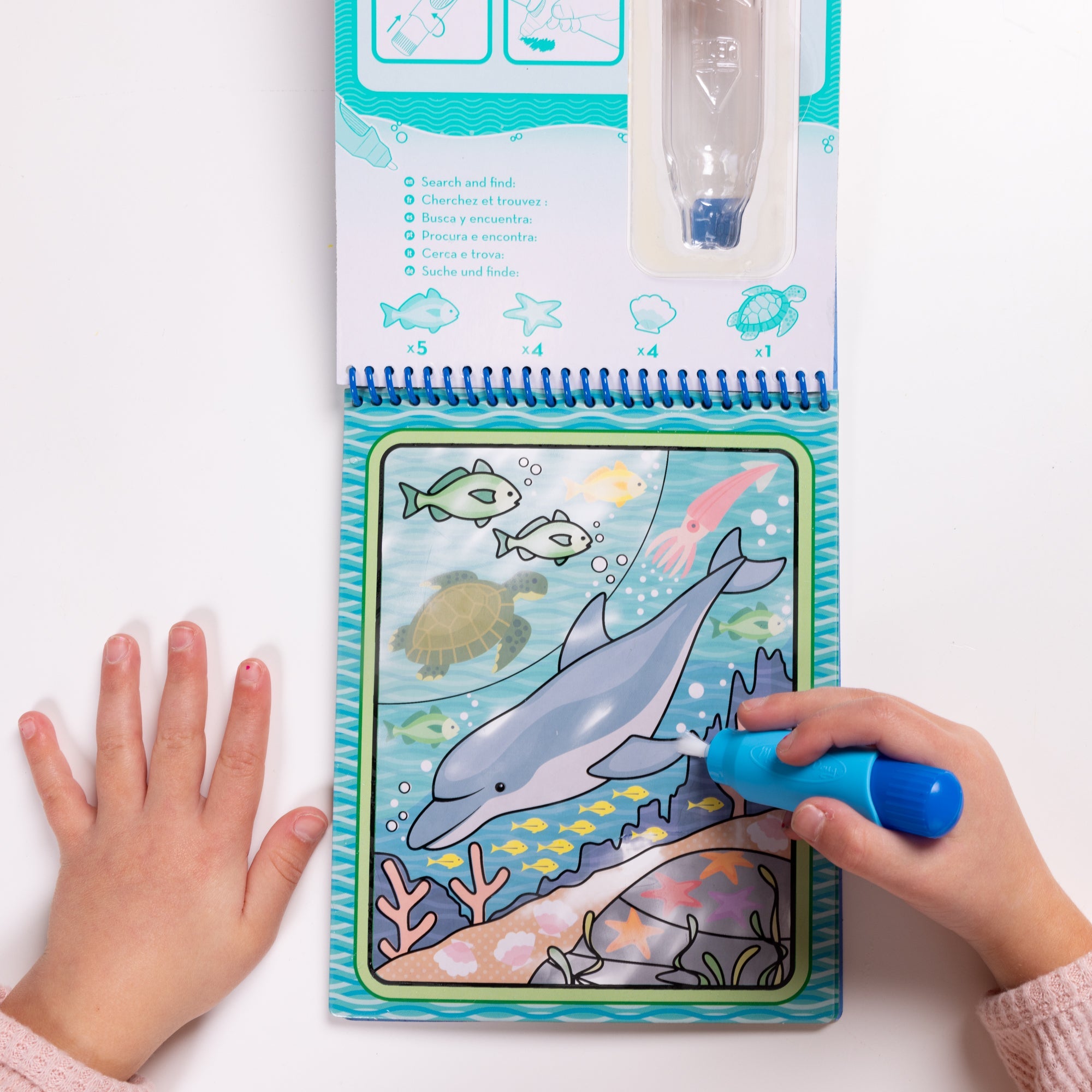 Melissa & Doug Water Wow! Under The Sea Water Reveal Pad