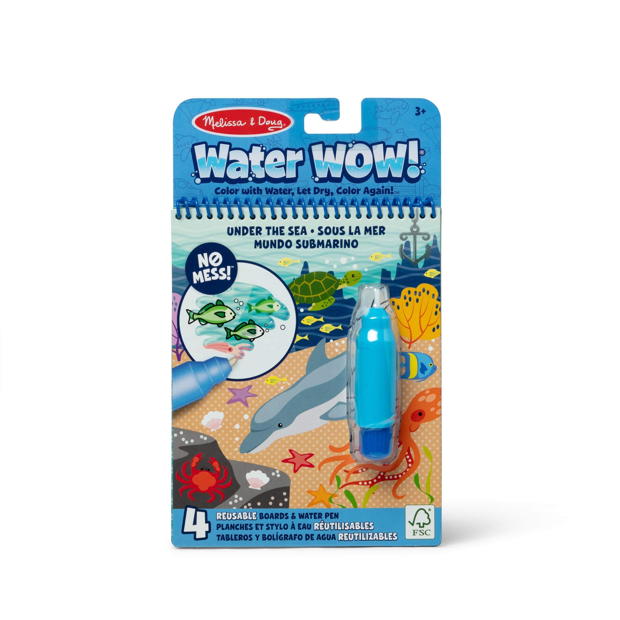 Melissa & Doug Water Wow! Under The Sea Water Reveal Pad