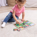 Melissa & Doug Farm Peg Puzzle 8-Piece Wooden Toy