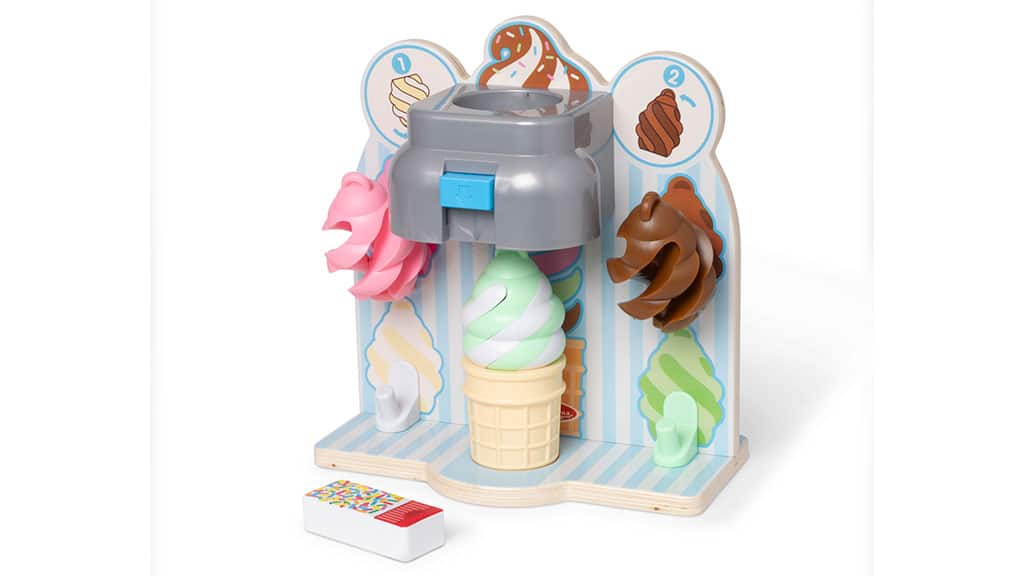 Melissa & Doug Swirl & Serve Kids Ice Cream Playset