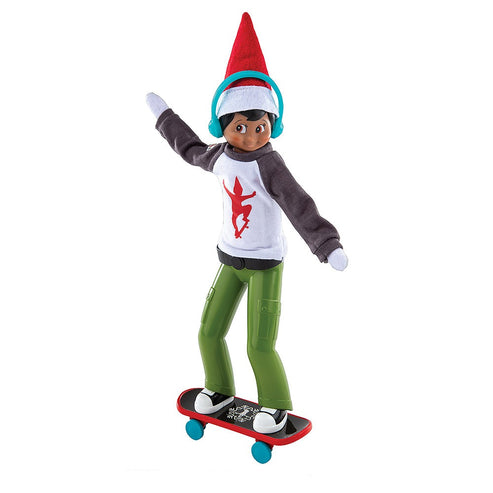 Elf on the Shelf: MagiFreez® Holly Jolly Ollie Skateboard Set