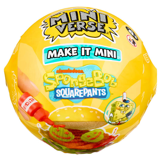 Miniverse Make It Mini SpongeBob SquarePants Sidekick DIY Craft Kit