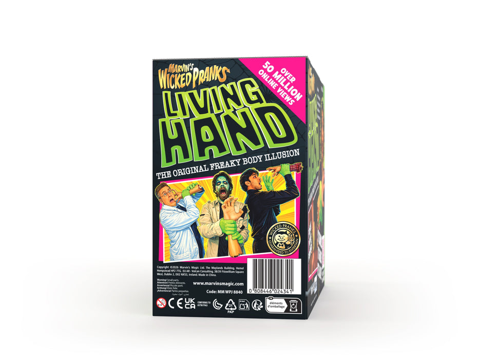 Marvin's Magic Wicked Pranks Living Hand Illusion Gag Toy