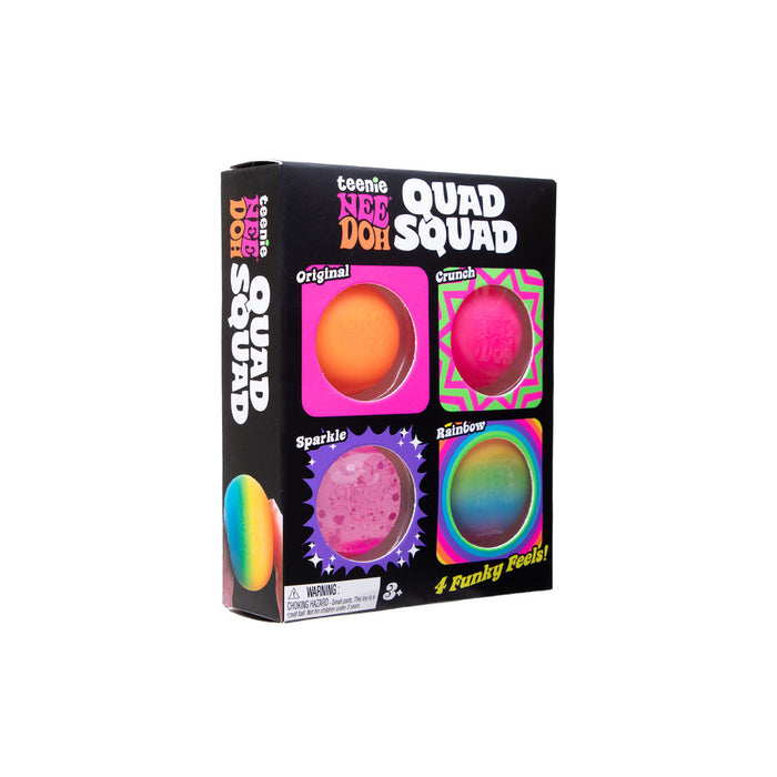PRE ORDER (ARRIVES ON OR BEFORE FEBRUARY 15TH): Needoh Teenie Quad Squad Multipack