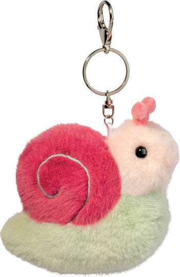 Douglas Snail Plush Bag Charm for Backpacks and Totes