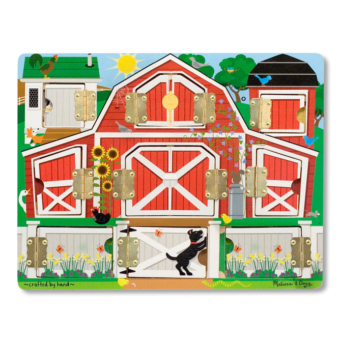 Melissa & Doug Magnetic Farm Hide & Seek