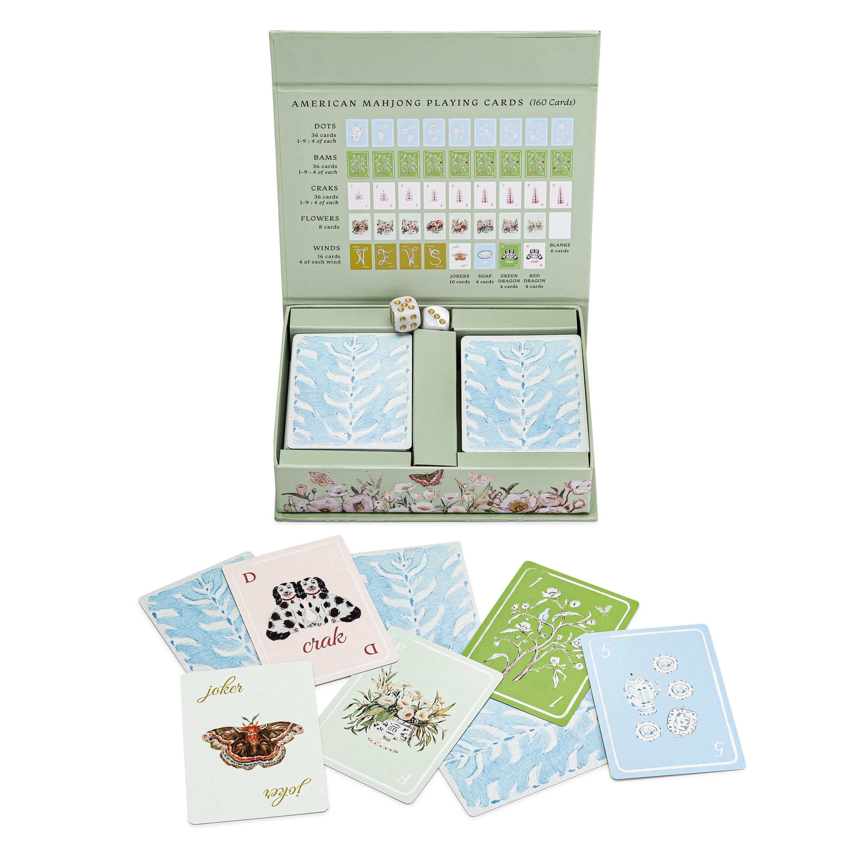 Hootenanny Games Amanda Norman Mahjong Playing Cards