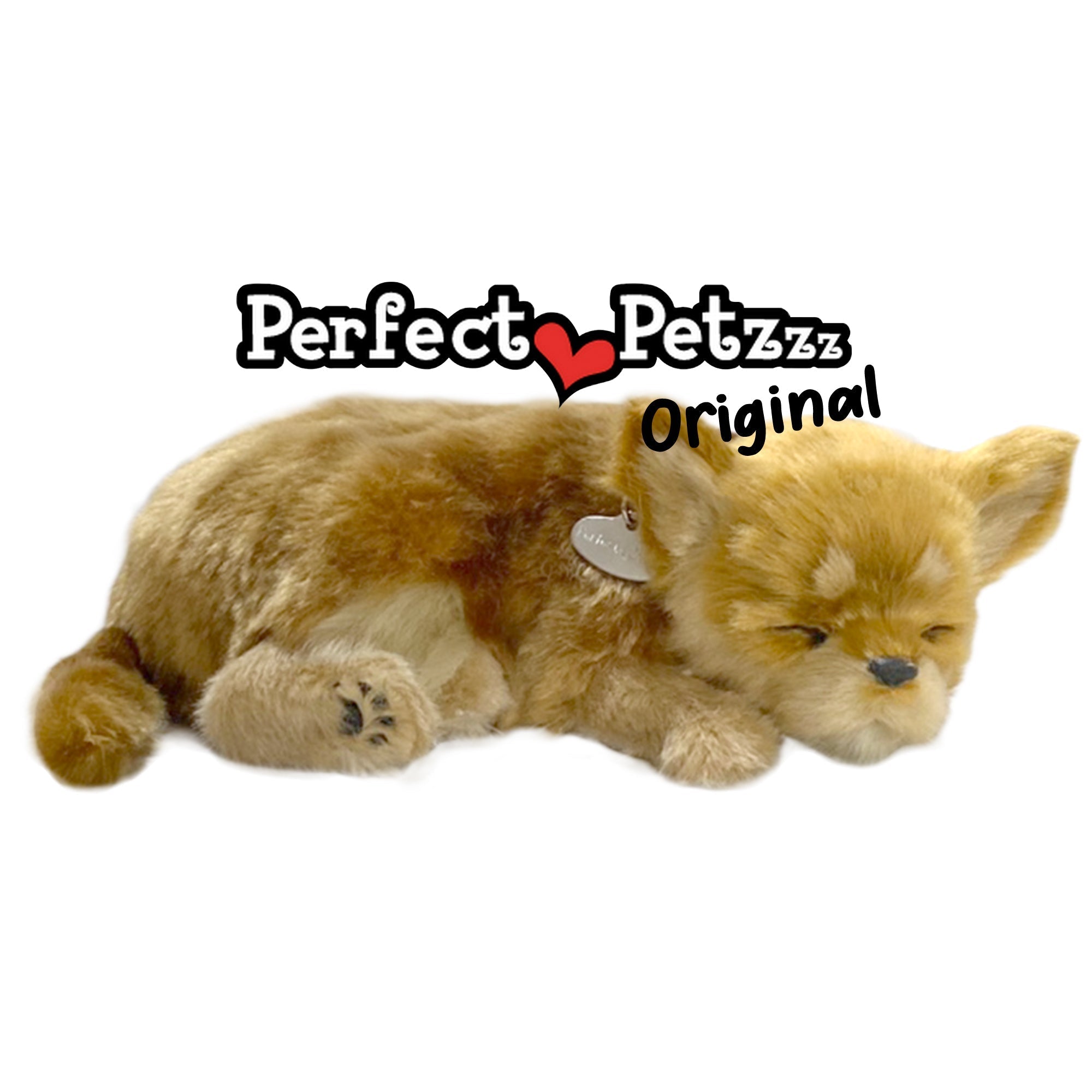 Perfect Petzzz Chihuahua Interactive Breathing Plush Toy With Bed
