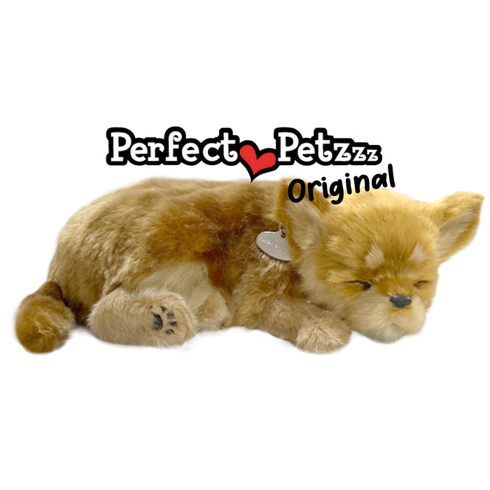 Perfect Petzzz Chihuahua Interactive Breathing Plush Toy With Bed