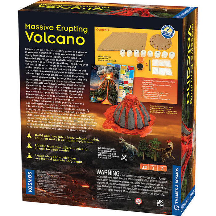 Massive Erupting Volcano