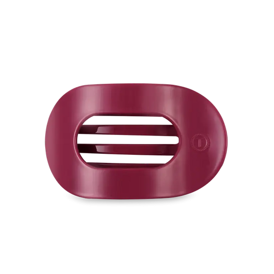 Teleties Wild Side Large Flat Round Hair Clip