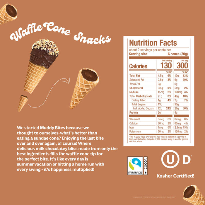 Muddy Bites Milk Chocolate