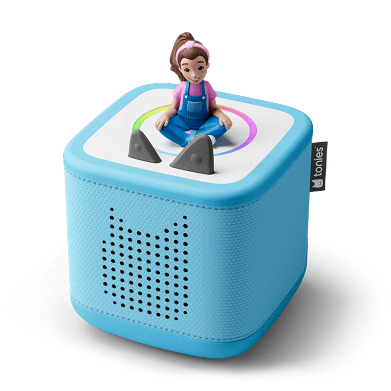 Ms. Rachel Toniebox 2 Sky Blue Starter Set: Screen-Free Interactive Audio Player for Kids