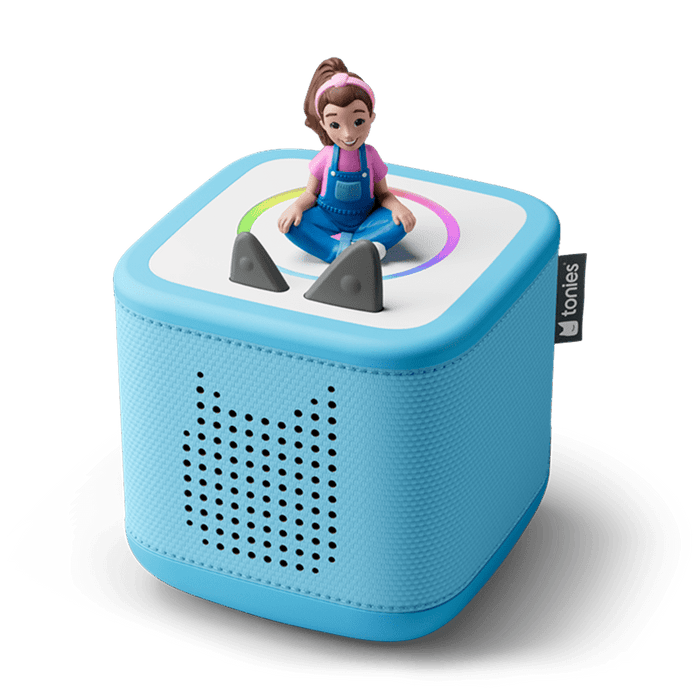 Ms. Rachel Toniebox 2 Sky Blue Starter Set: Screen-Free Interactive Audio Player for Kids