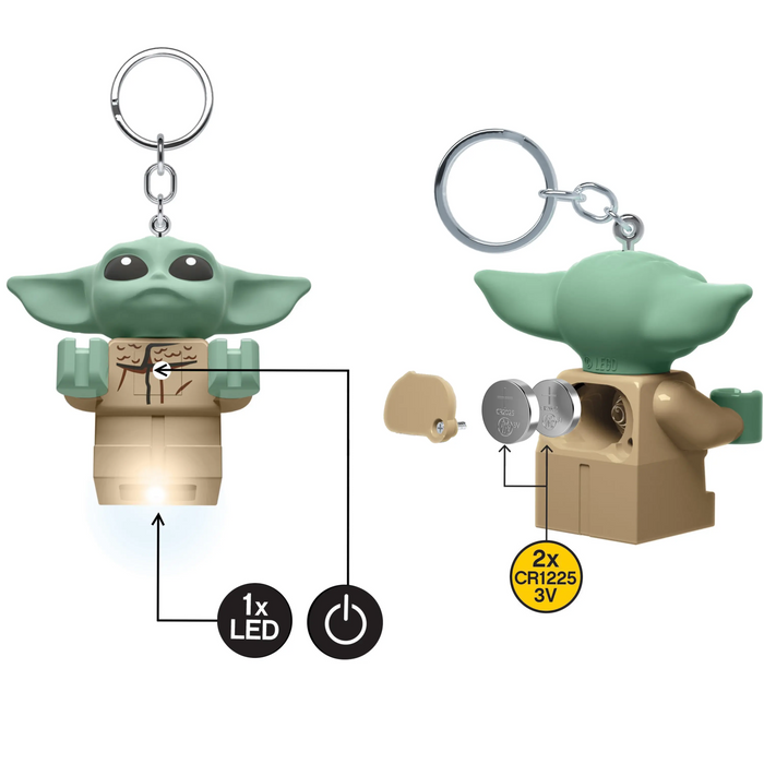 LEGO Star Wars The Mandalorian Grogu Key Light KE179AH