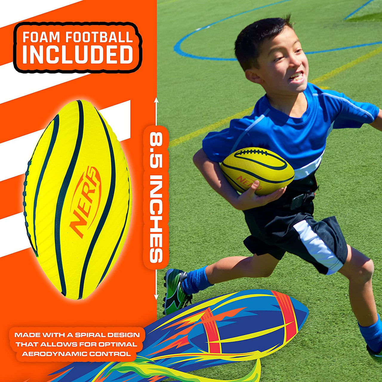 Nerf 5 vs 5 Flag Football Set
