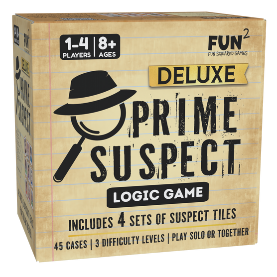 Fun Squared Games Prime Suspect Deluxe Brain Teaser Puzzle