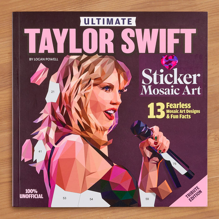 Ultimate Taylor Swift Sticker Mosaic Art Book