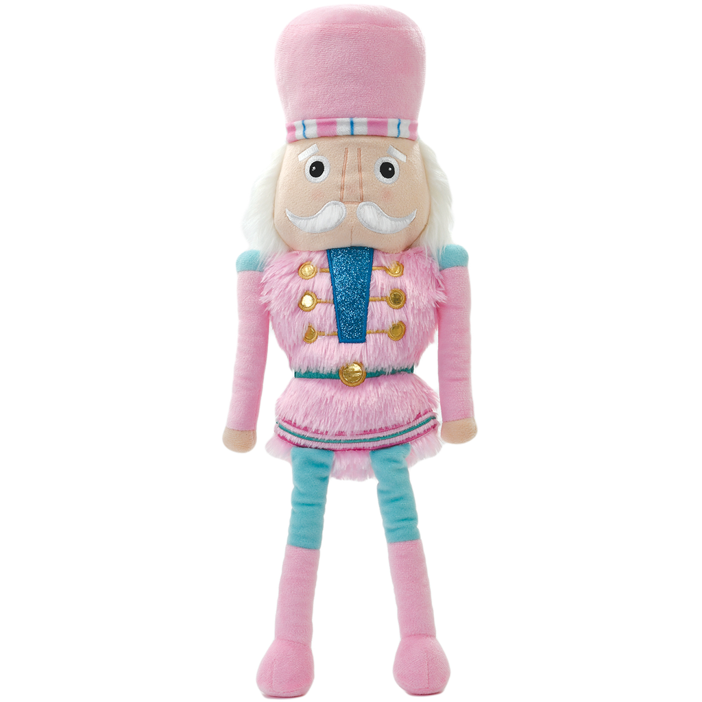 Pink Nutcracker Furry and Fleece Plush