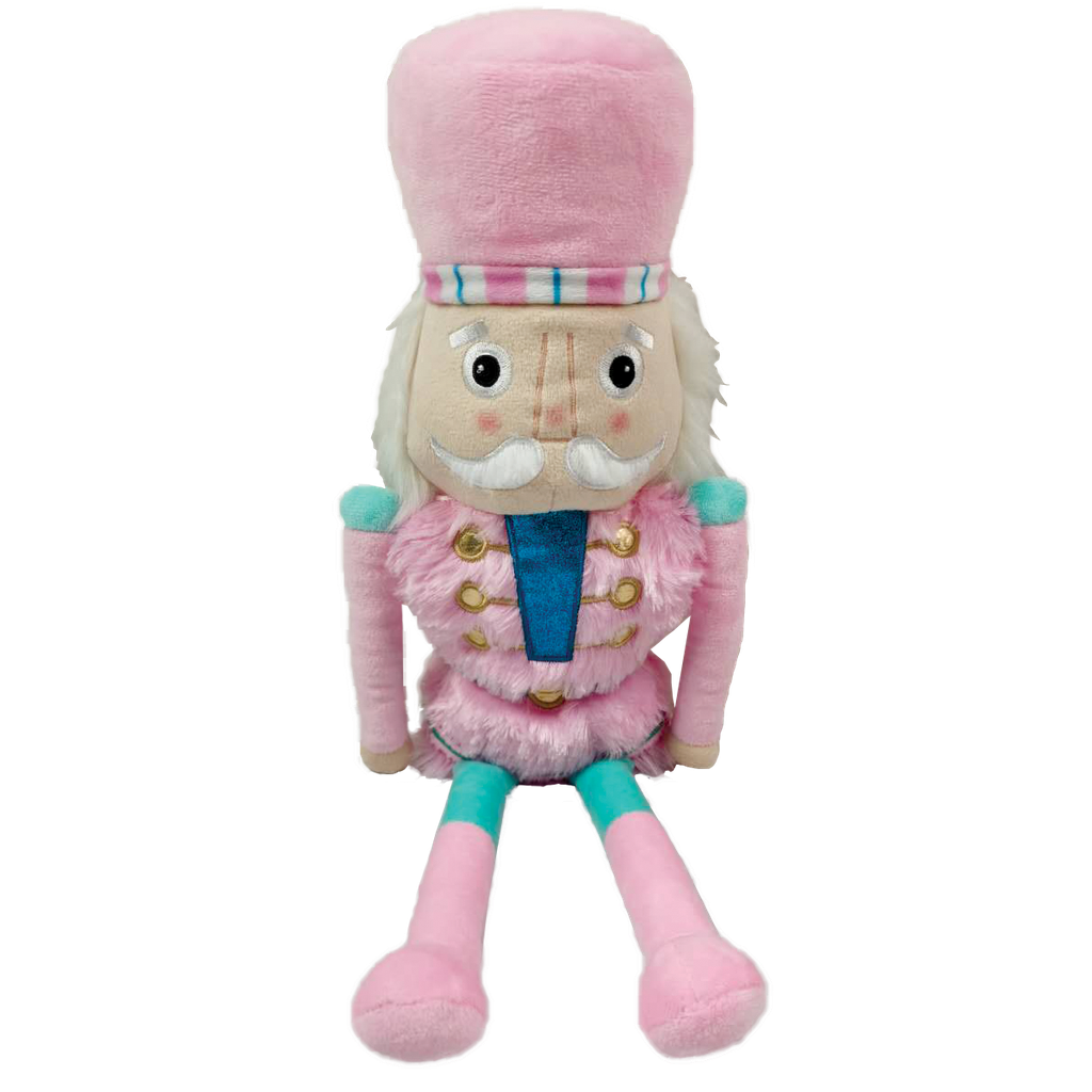 Pink Nutcracker Furry and Fleece Plush