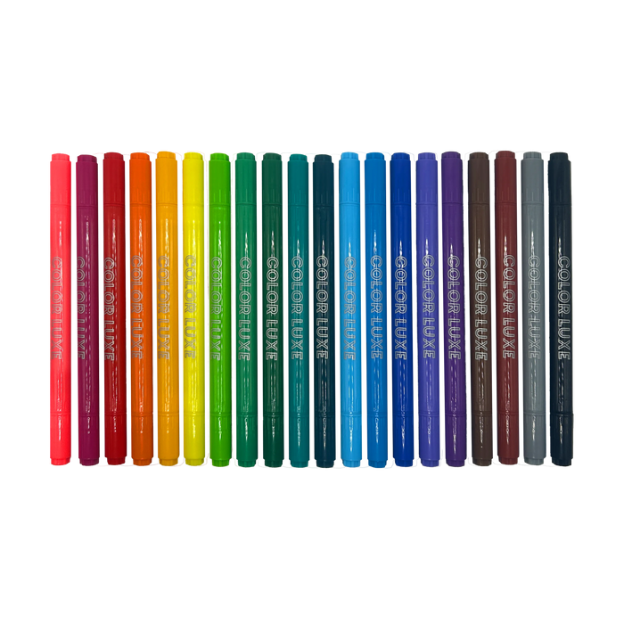 Color Luxe Double-Ended Markers