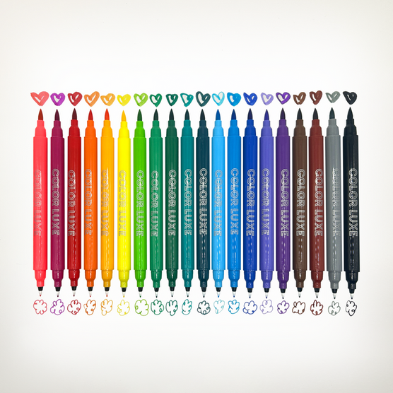 Color Luxe Double-Ended Markers